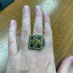 Vintage square ring